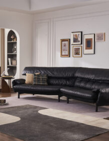 Black sofa